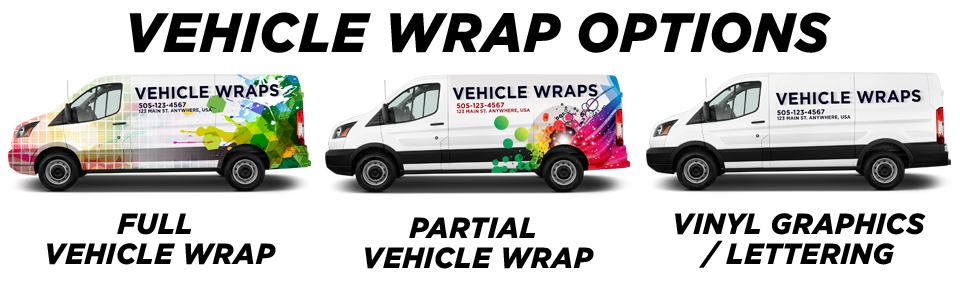 Foothill Ranch Vehicle Wraps vehicle wrap options
